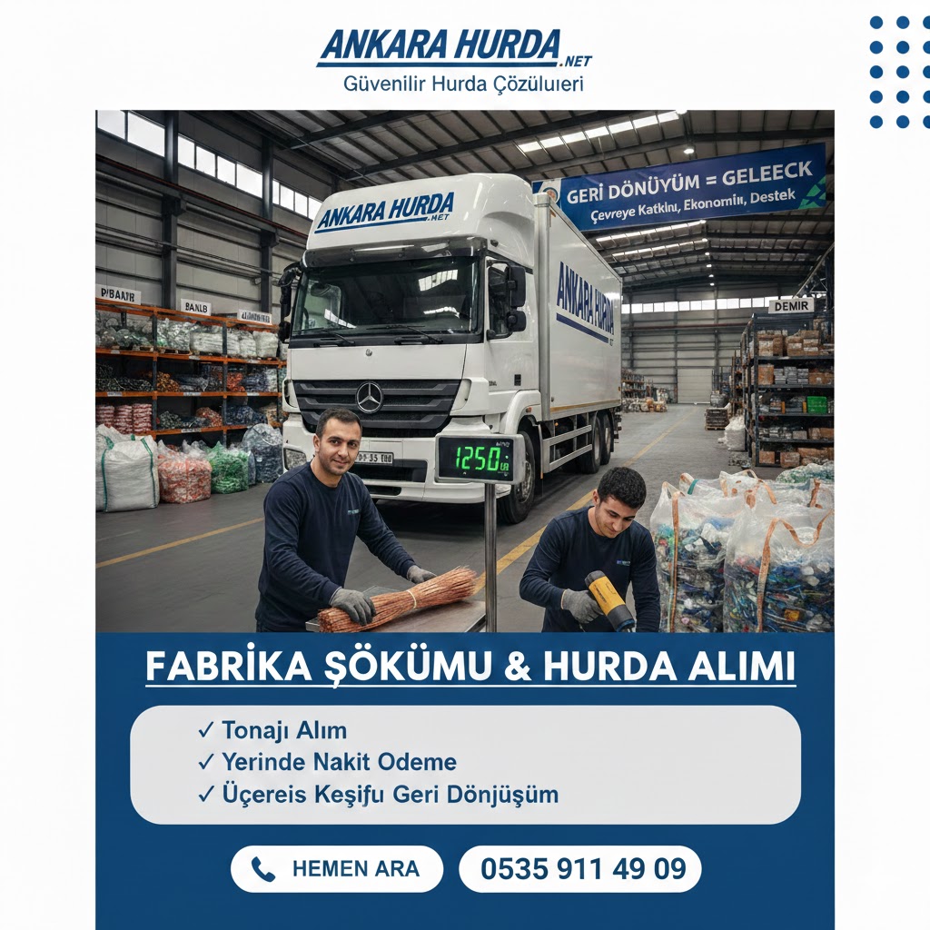 Ostim ve İvedik Organize Sanayi Hurdacı – Hızlı Alım ve Nakit Ödeme