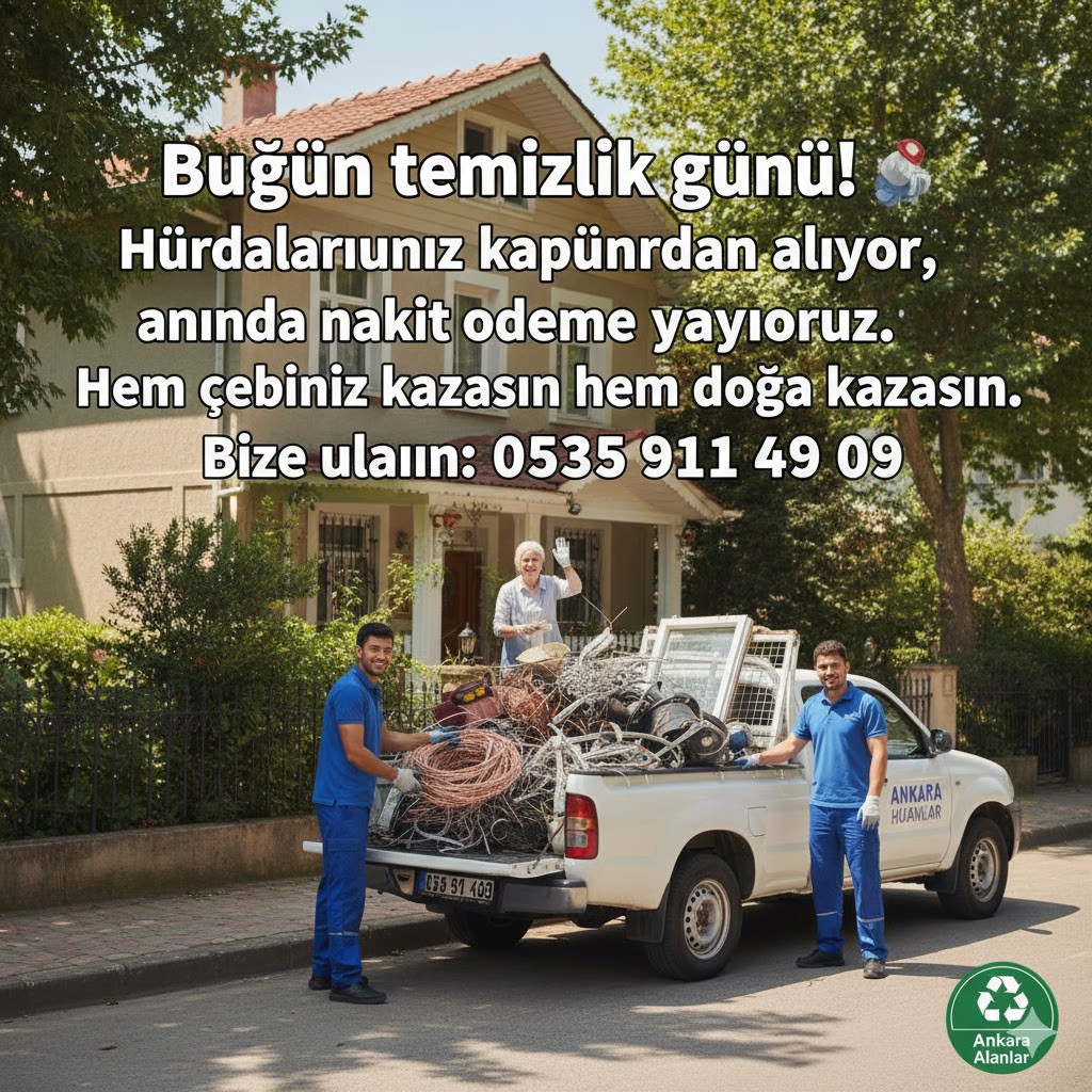 Gelecek Nesillere Temiz Bir Çevre Bırakmak İçin: Hurdalarınızı Geri Dönüşüme Kazandırın!