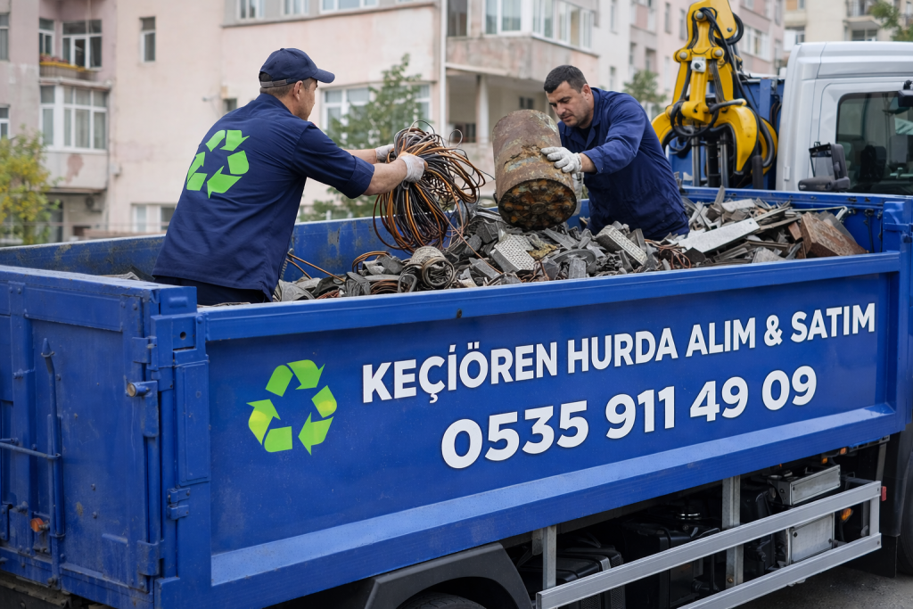 Keçiören Hurda Alanlar | Adresten Hurda Alımı – Anında Nakit Ödeme