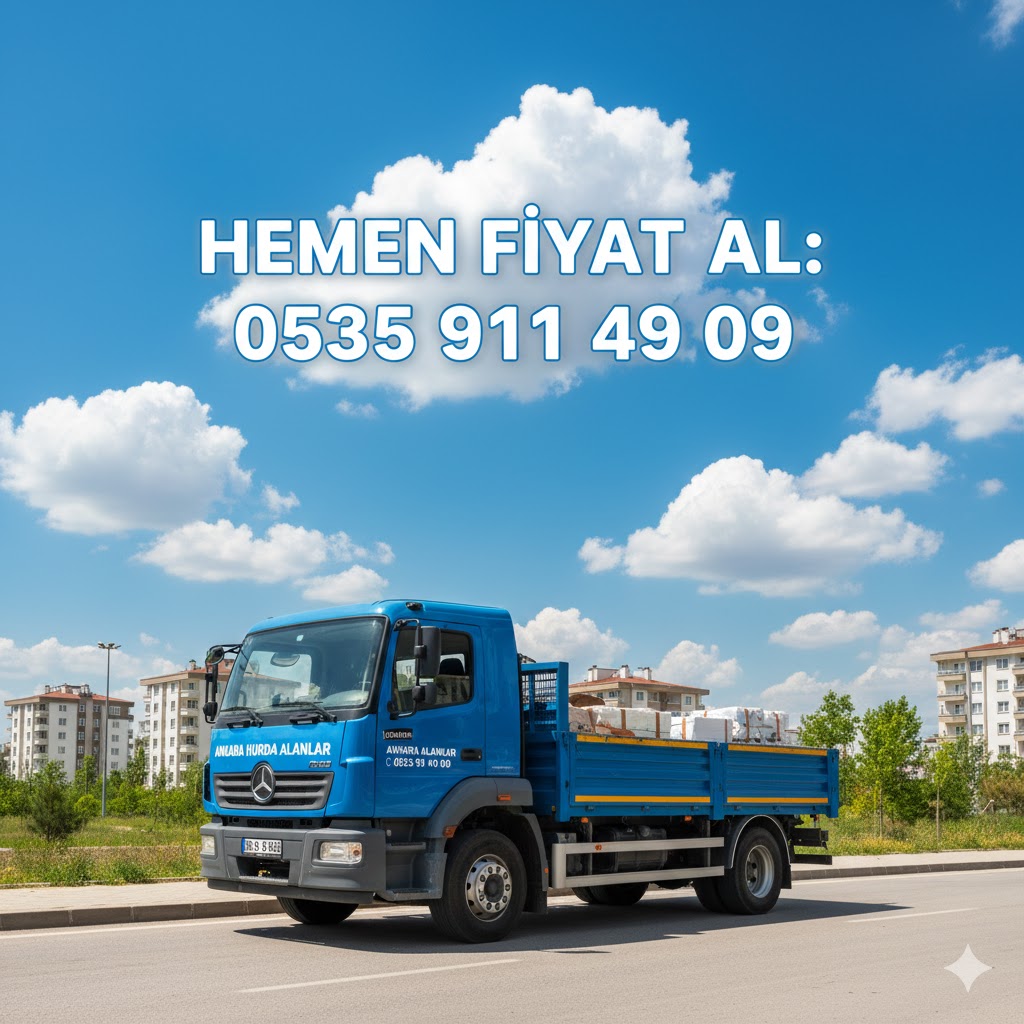 Ankara’nın En Hızlı Hurdacı Firması – Bir Telefonla Adresinizdeyiz!