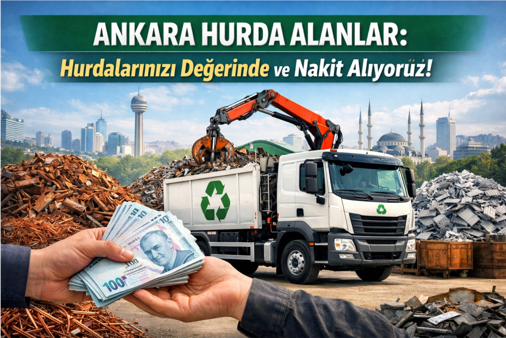 Ankara Hurda Alanlar: Hurdalarınızı Değerinde ve Nakit Alıyoruz!