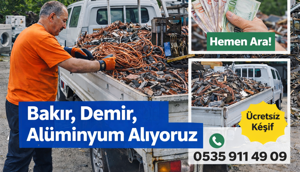 Ankara’nın En Güvenilir Hurda Alım Merkezi | Hurda Demir, Bakır ve Alüminyum
